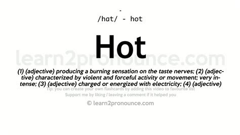 hot & steamy sex|HOT Definition & Meaning .